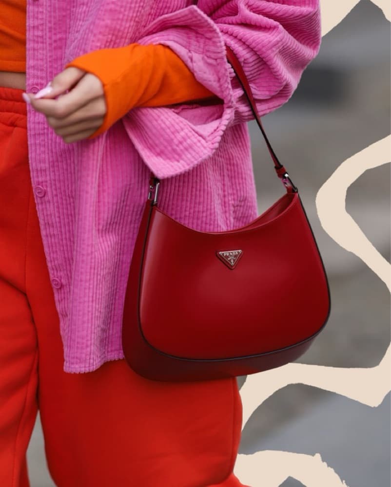 Red Prada Cleo Bag (small) - Image 3