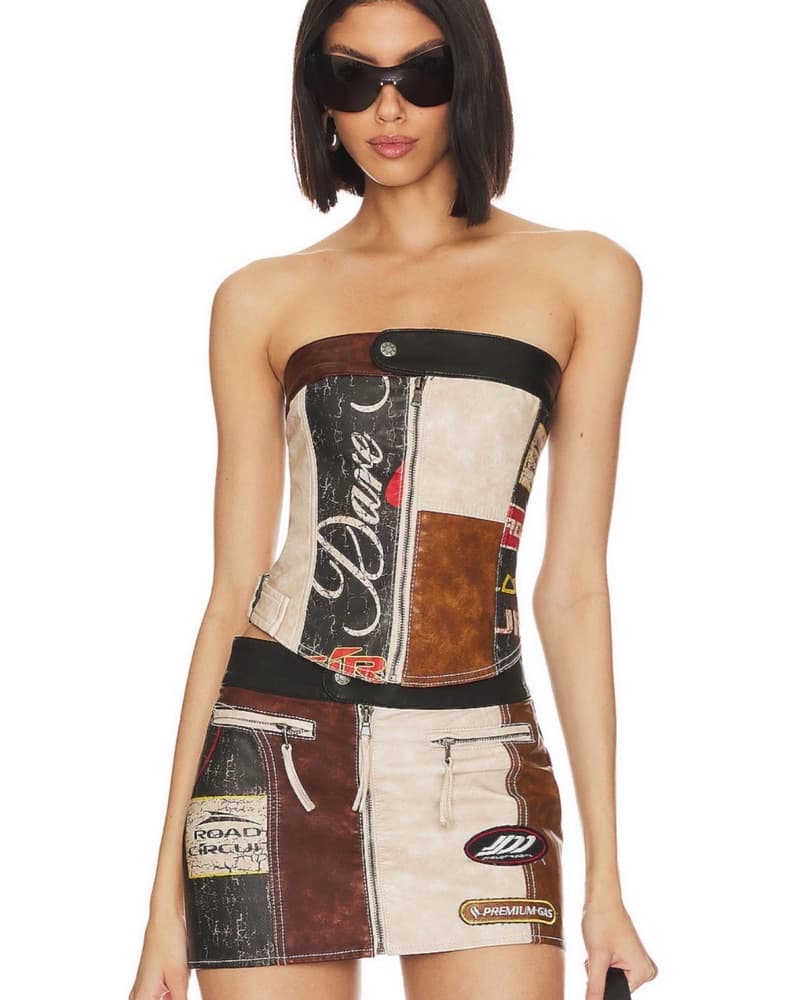 Jaded London Daytona Faux Leather Set - Image 1