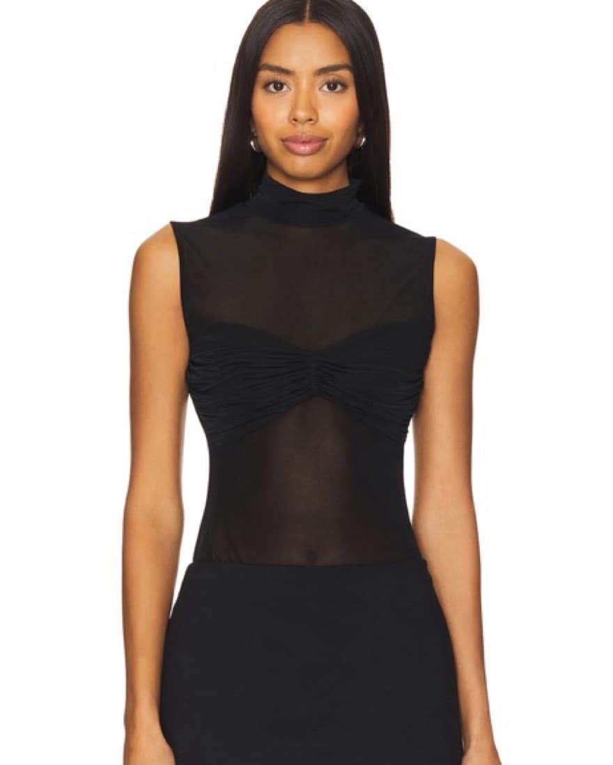 DELFI Alani Top In Black  - Image 1