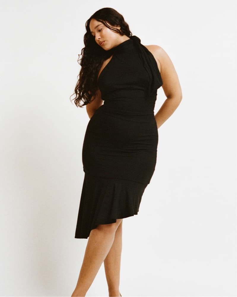 Miaou Backless Halter Dress - Image 3