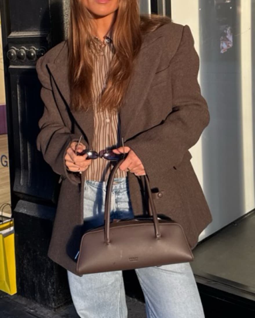 Helsa Oversized Blazer/Mini Dress - Image 2