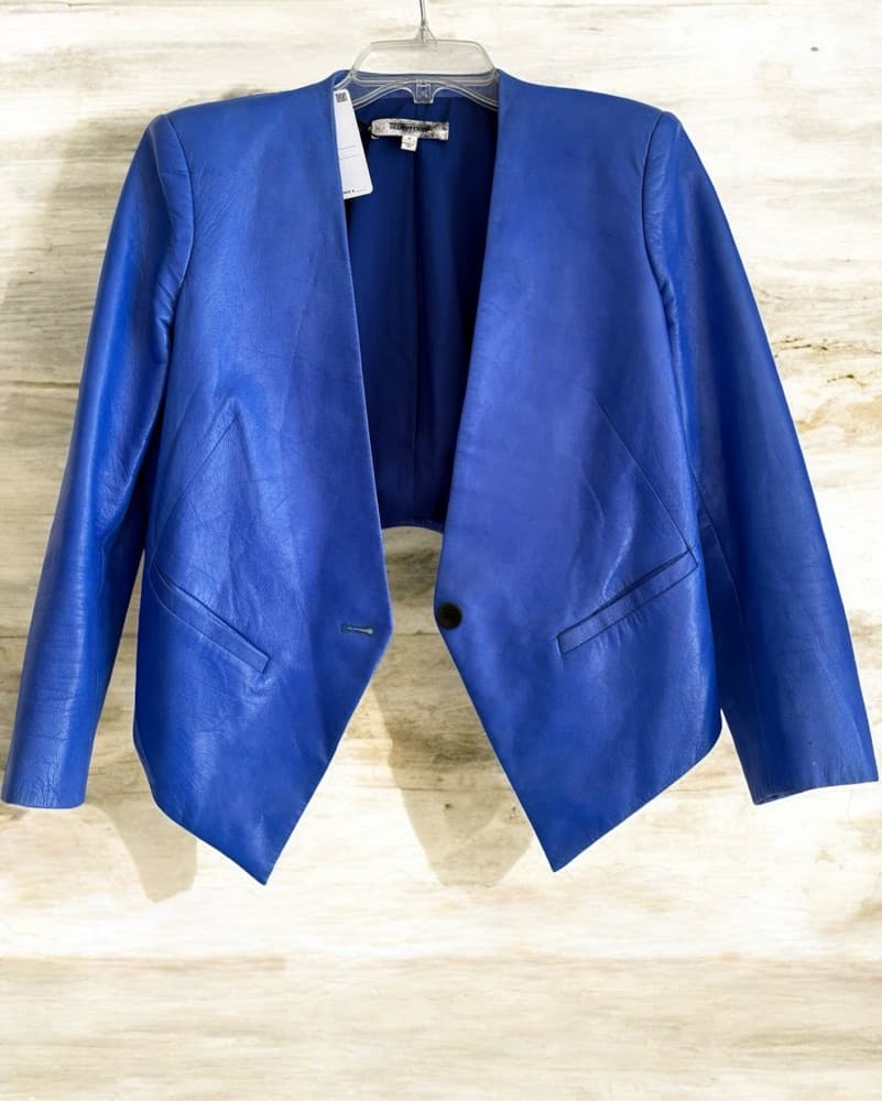 Helmut Lang Electric Blue Blazer - Image 2