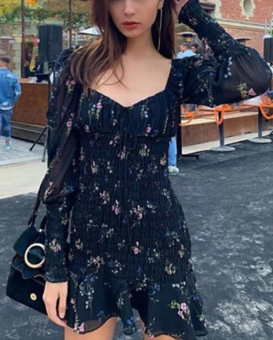 For Love & Lemons 🍋 Dixon Mini Dress - Image 1