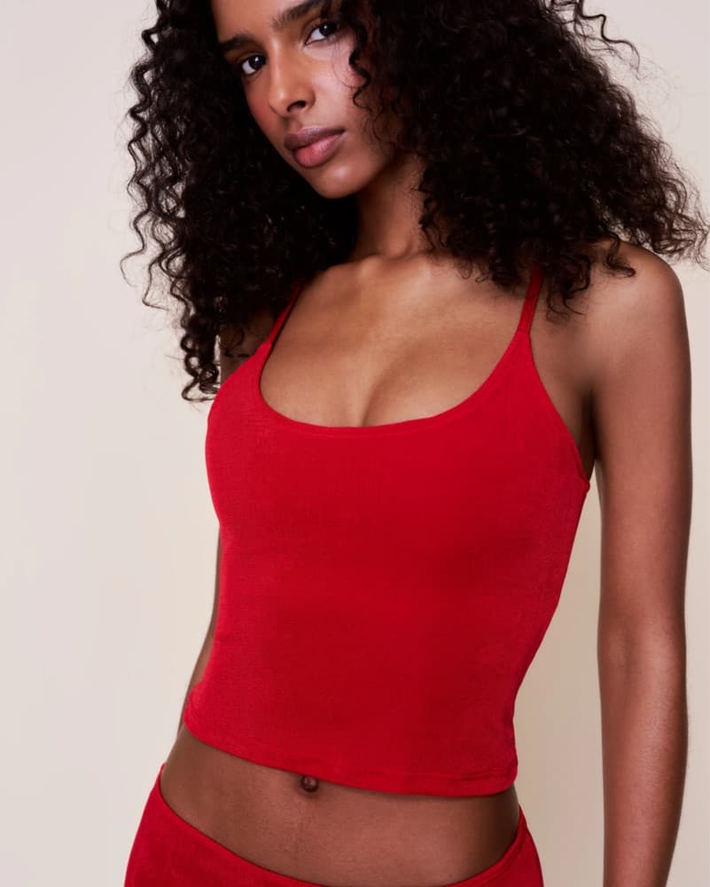 Red Danielle Guizio Tank - Image 1