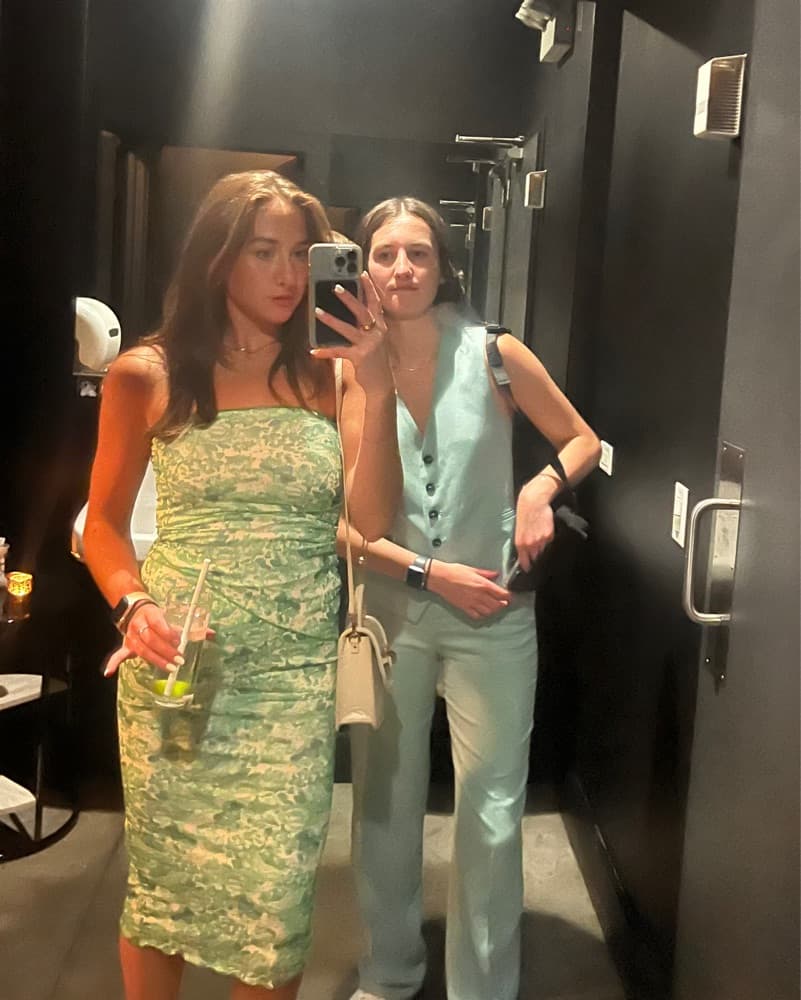 Vibrant GreenFloral Strapless Maxi Dress - Image 3