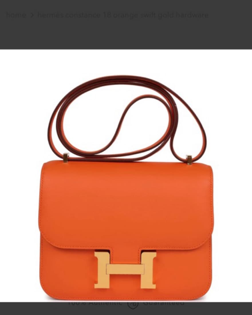 hermes constance - orange - Image 1