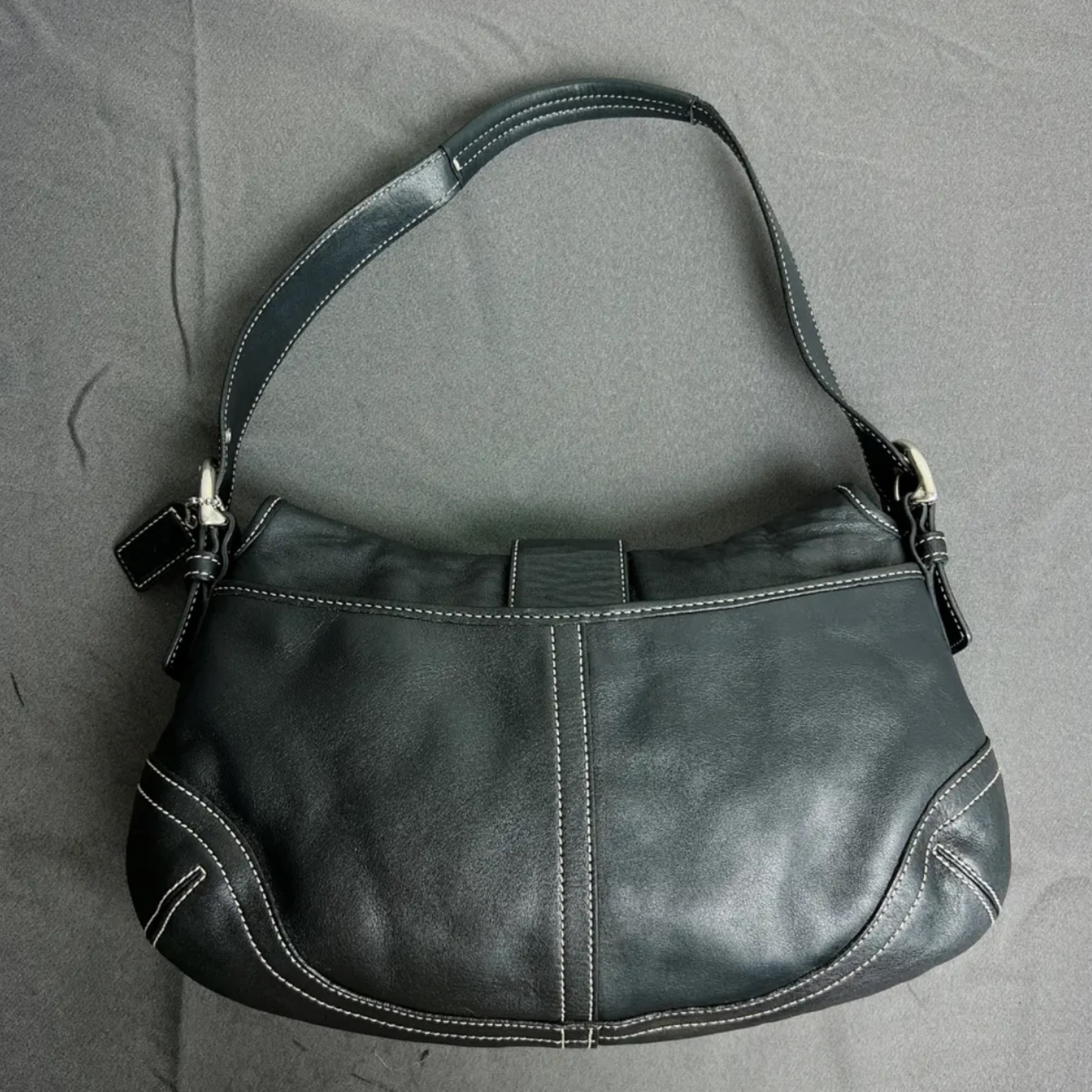 Vintage Coach Buckle Bag - Image 2