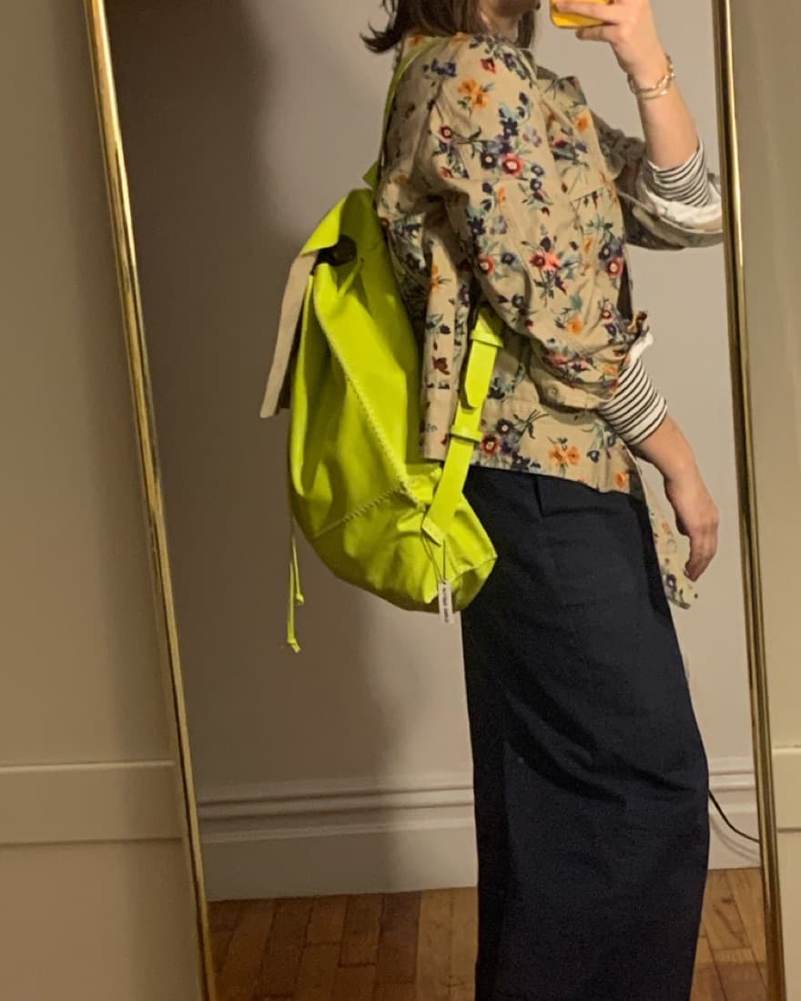 Upcycled Leather Backpack  - Image 6