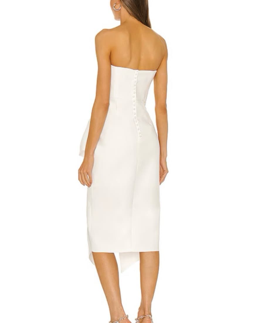 Elliatt Reception Dress In Ivory - Image 3
