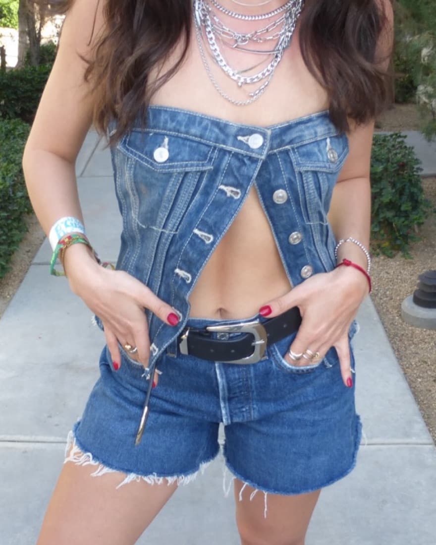 Denim Corset - Image 2