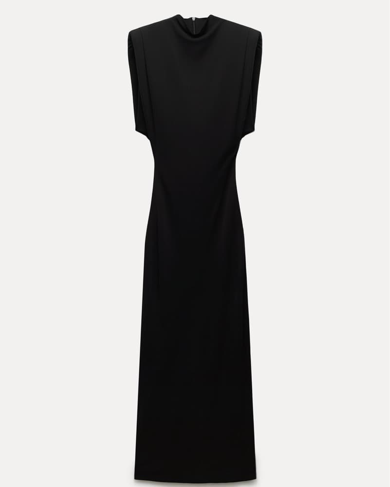 Zara Shoulder Pad Knit Dress - Image 2