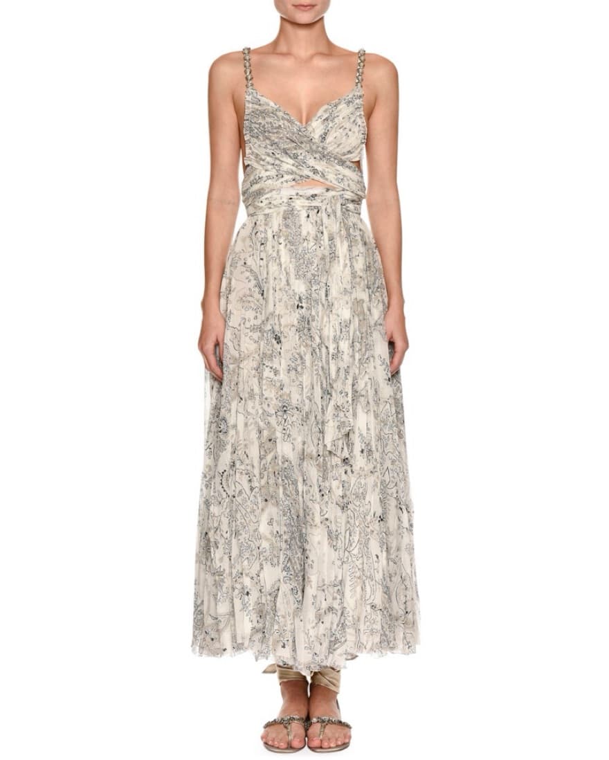 Etro White Paisley Maxi  - Image 1