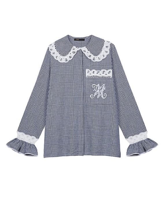 maje gingham blouse - Image 1