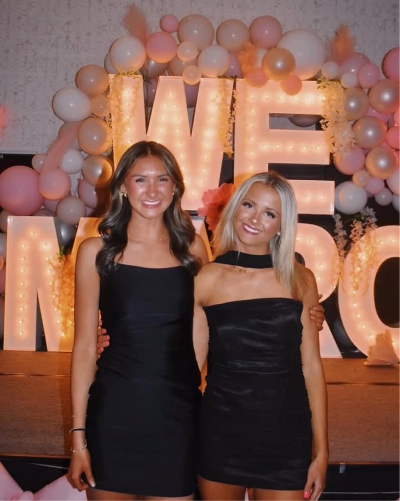 Plain Black Dress With Straps  - Image 1