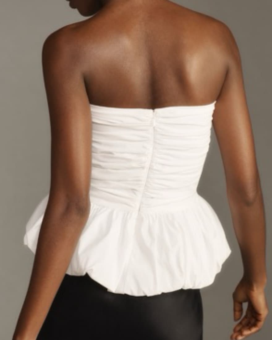 White Bubble Top - Image 2