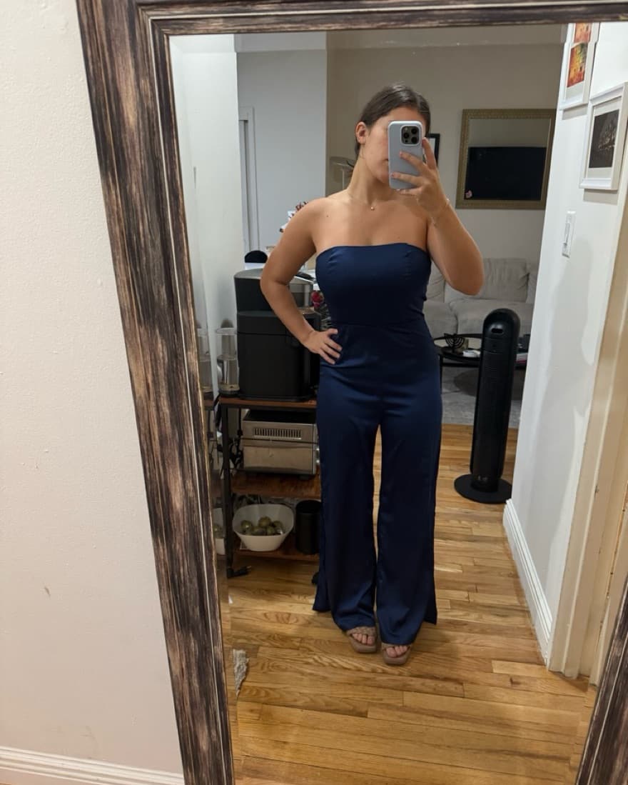 Superdown Satin Jumpsuit  - Image 3