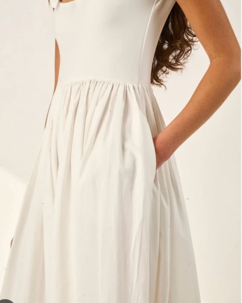 Cream La Maregold Suzie Dress - Image 4