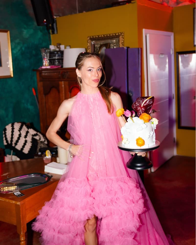 Mac Duggal Pink Tulle Gown - Image 4