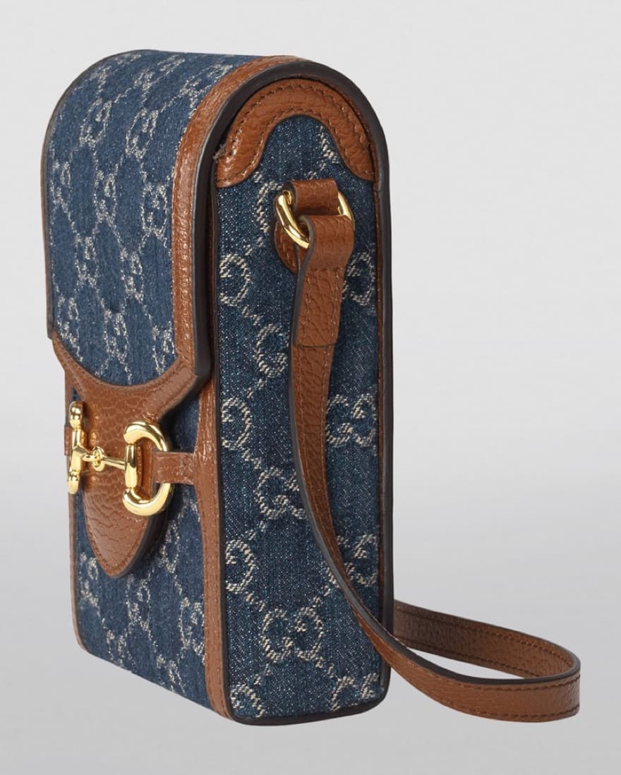 Gucci Sold Out Mini Denim 1955 Horsebit  - Image 5