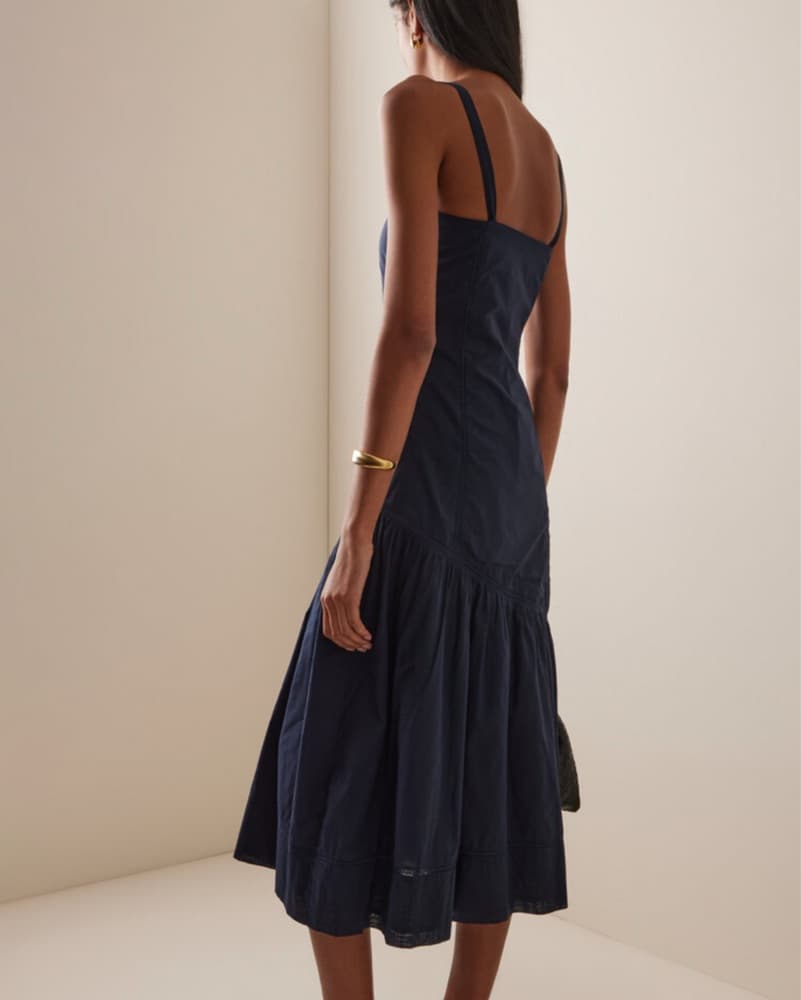 Navy Midi Dress  - Image 2