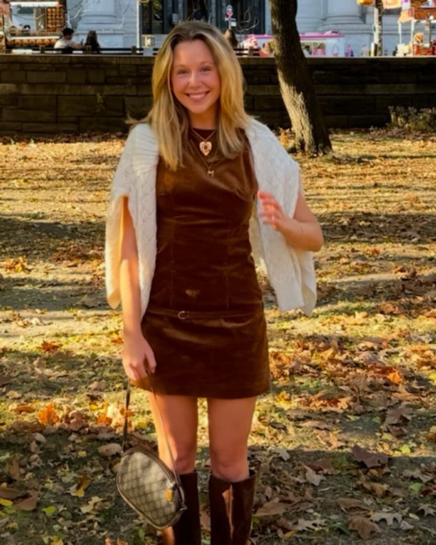 Zara Red Leather Dress - Image 2