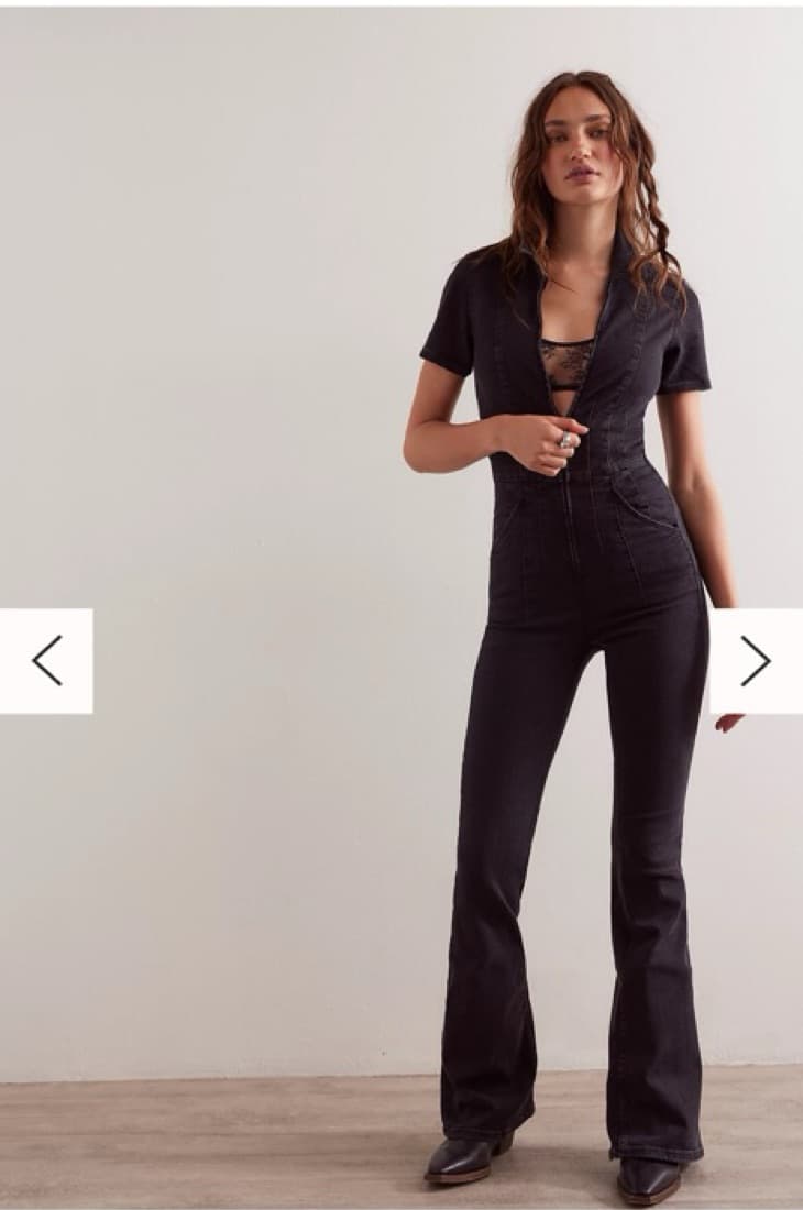 X WE THE FREE JAYDE FLARE JUMPSUIT - Image 1