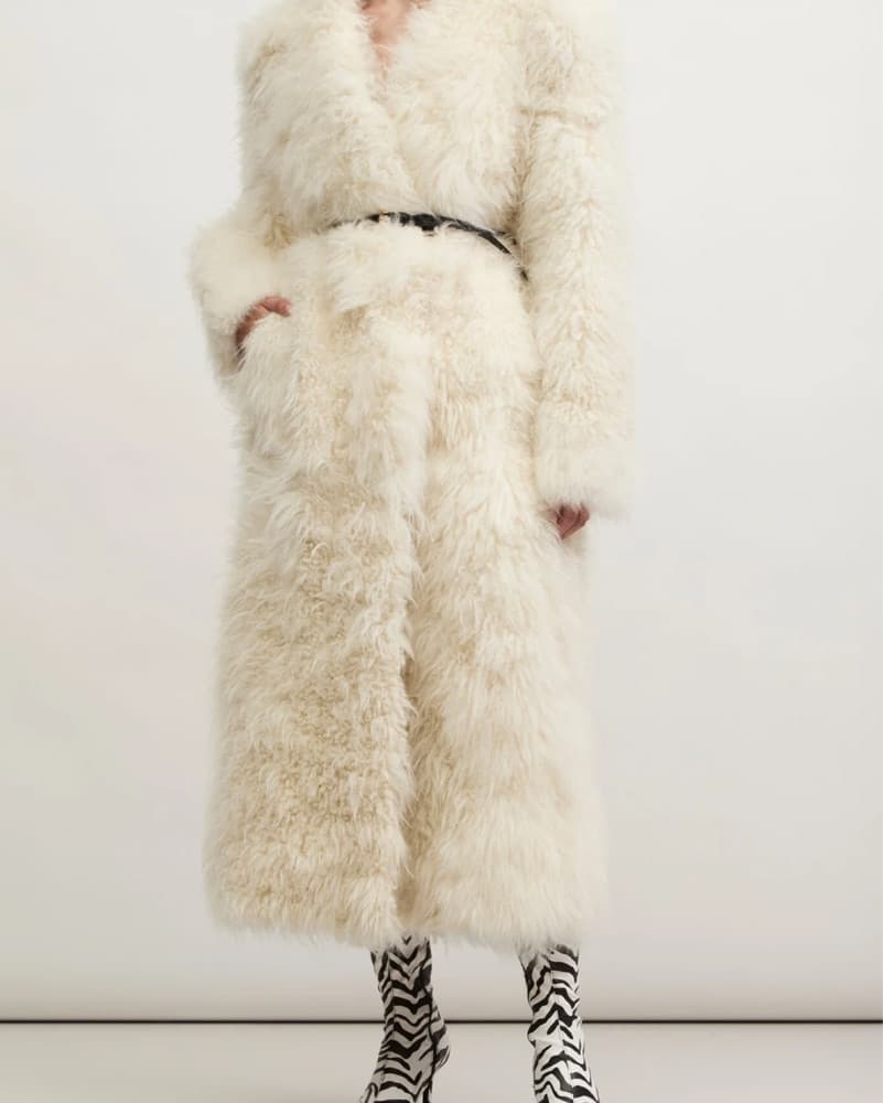 LONG FUR COAT - Image 2