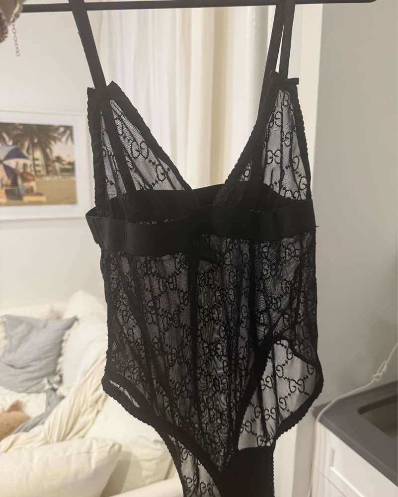 Sheer Gucci Bodysuit - Image 1