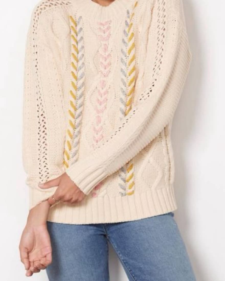Grace cable knit sweater - Image 3
