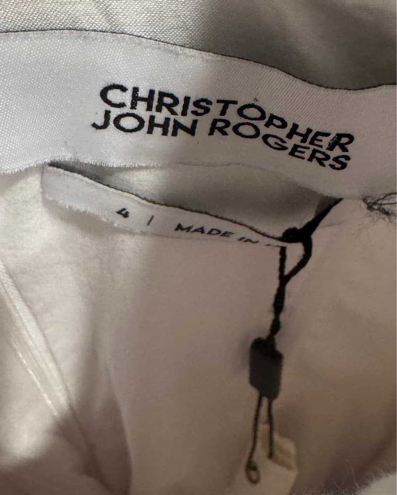 Christopher John Roger’s White Dress - Image 6