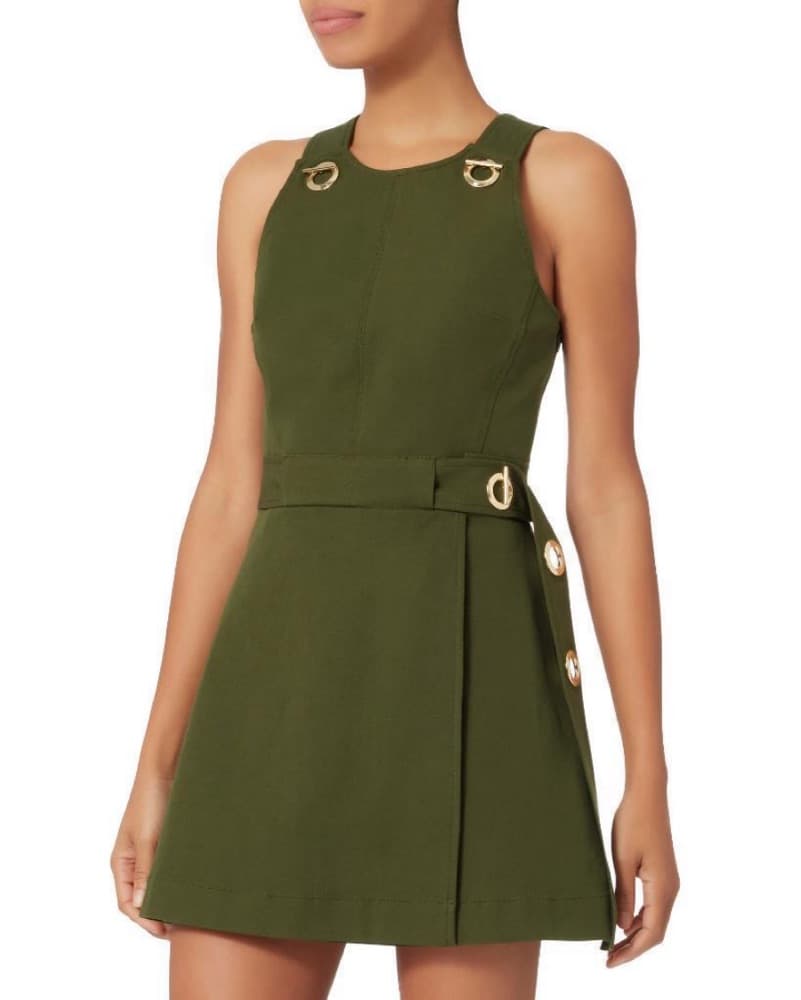 Derek Lam Olive Green Utility Dress  - Image 1