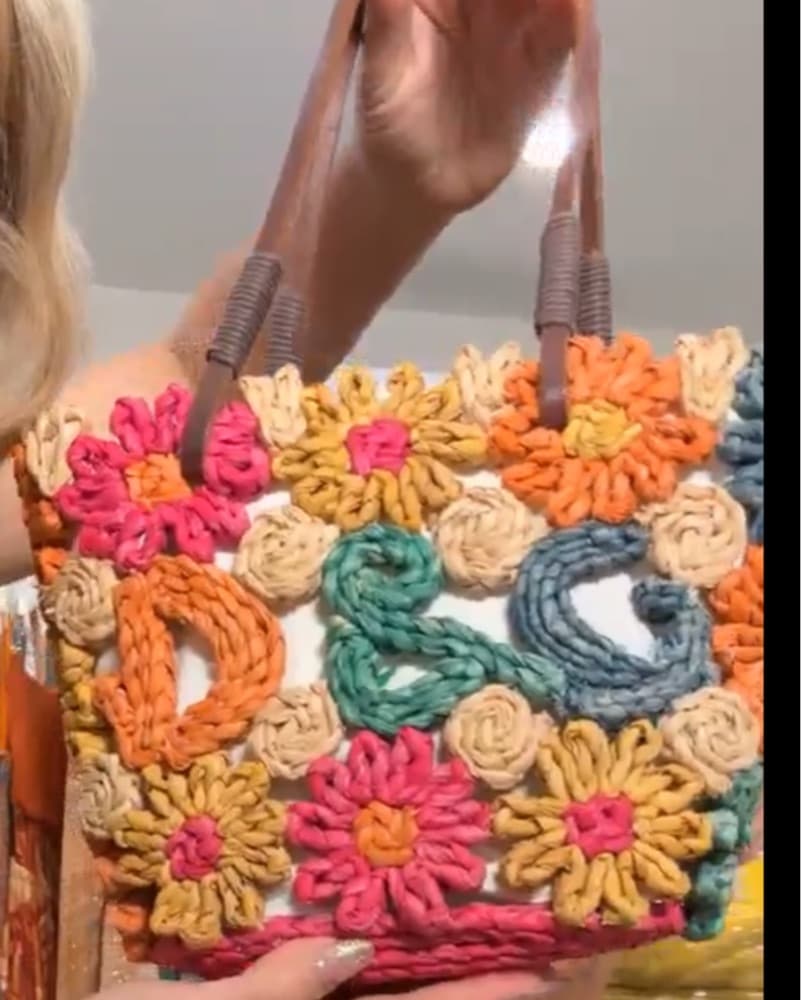*Super Rare* Dolce & Gabbana Floral Bag - Image 2