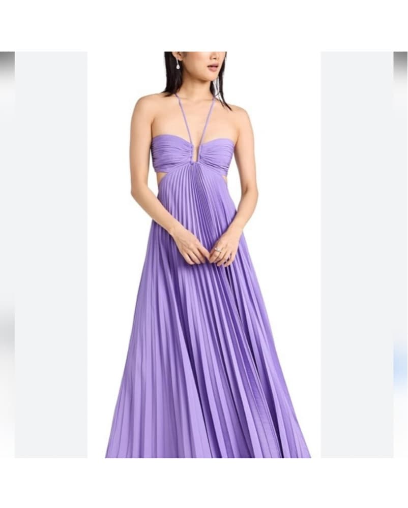 ALC purple Halter Dress - Image 1