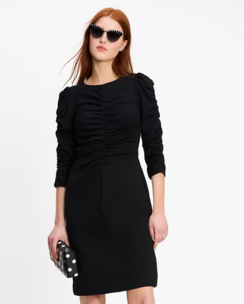 Kate Spade Ruched Ponte Dress - Image 1