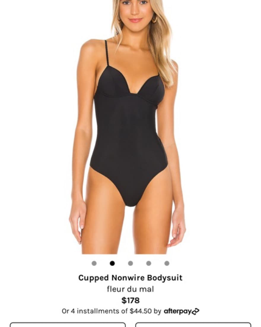 Fleur Du Mal Cupped Bodysuit - Image 1