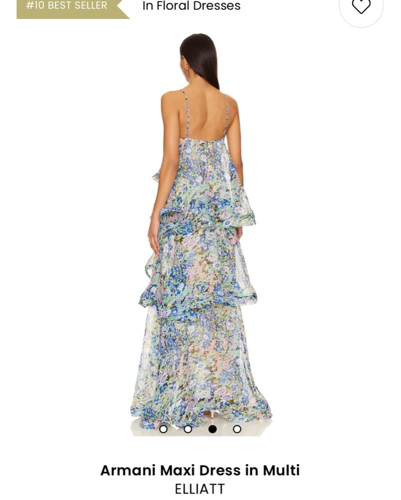 Elliatt Tilly / Armani Dress  - Image 3