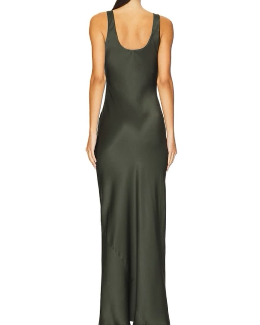 Anine Bing Camille Dress - Khaki  - Image 3