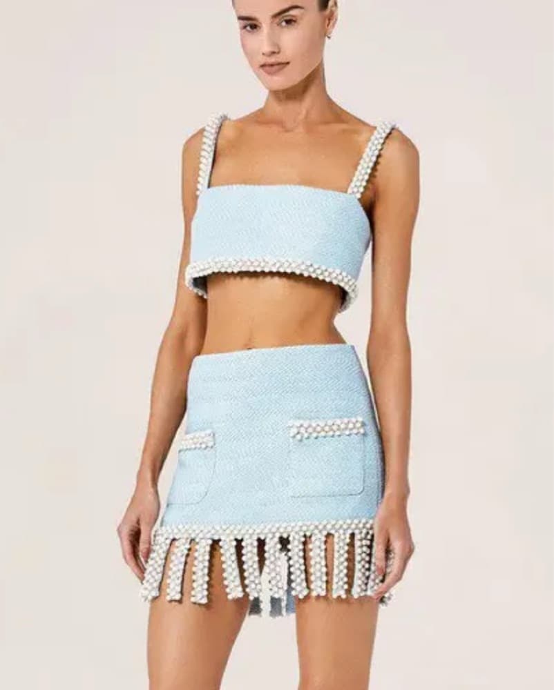 Alexis Blue Pearl Set - Image 1