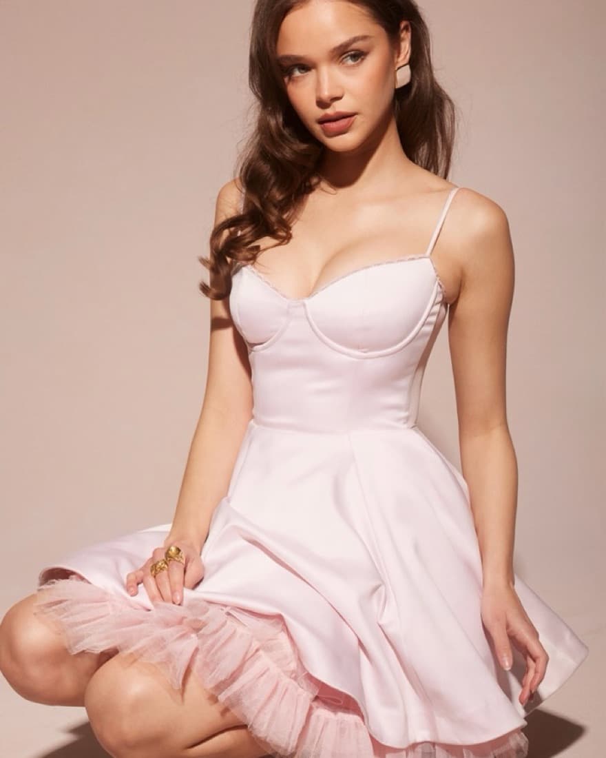 House Of CB Baby Pink Princess Dress - Image 2