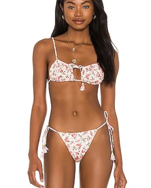 Emma Bikini In Pink Floral - Image 3