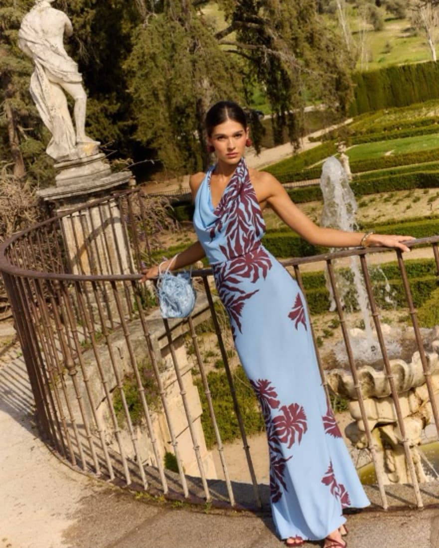 Lady Pipa Halter Neck Dress - Image 1