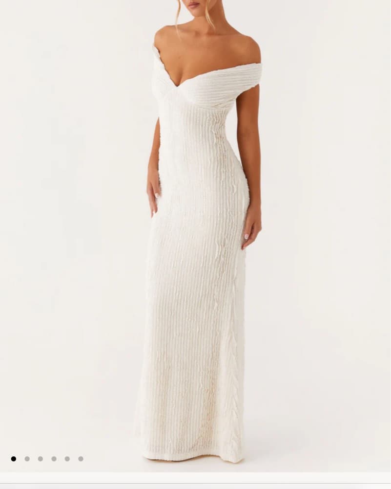 Ivory Peppermayo Long Dress - Image 1