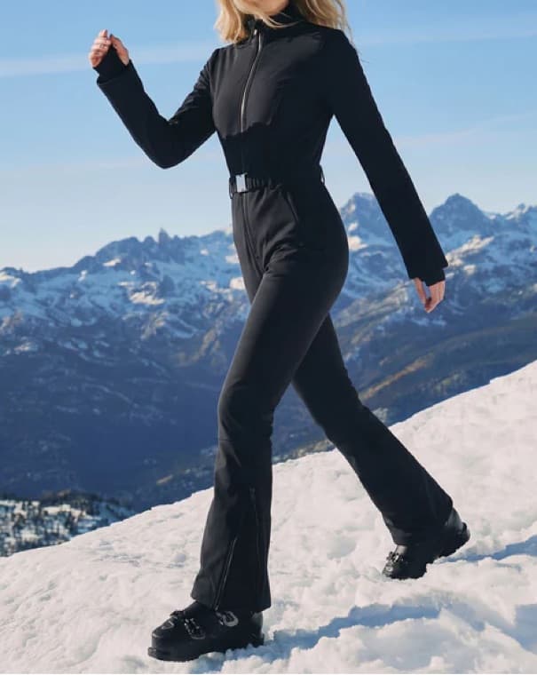 Black Ski Jumpsuit  - Image 2