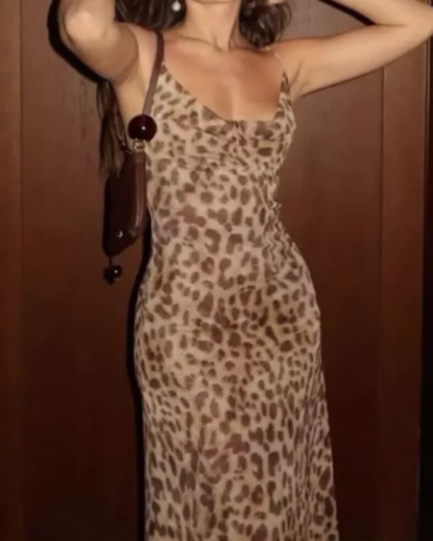 Zara Animal Print Dress  - Image 2