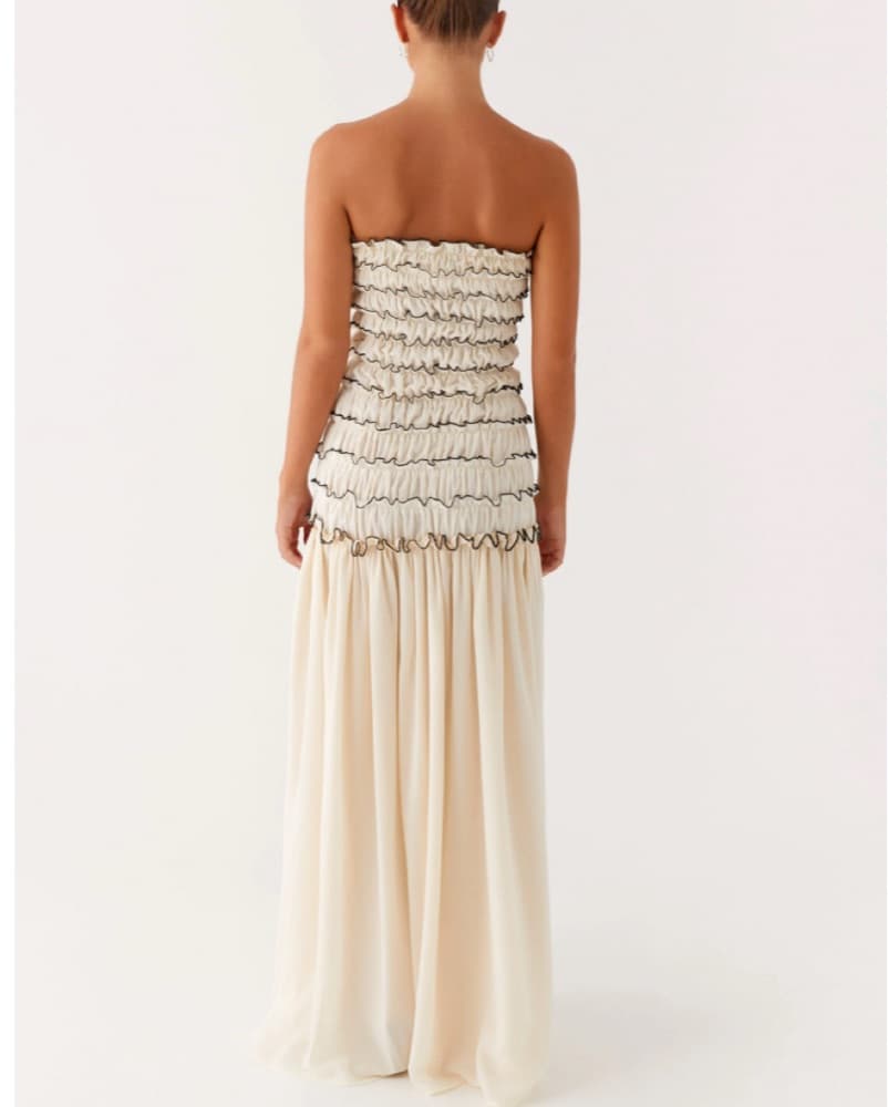 Peppermayo Zariah Maxi Dress - Ivory - Image 2