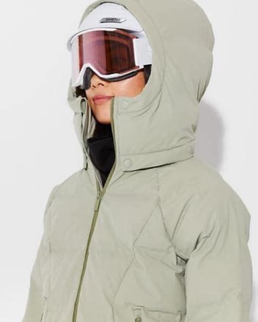 Halfdays Georgie Puffer jacket sage  - Image 5