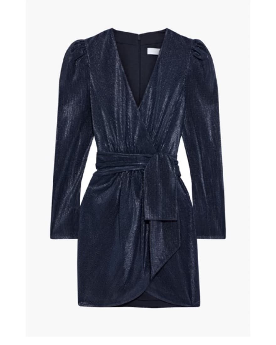 Simkhai Spencer Wrap-effect Mini Dress - Image 3
