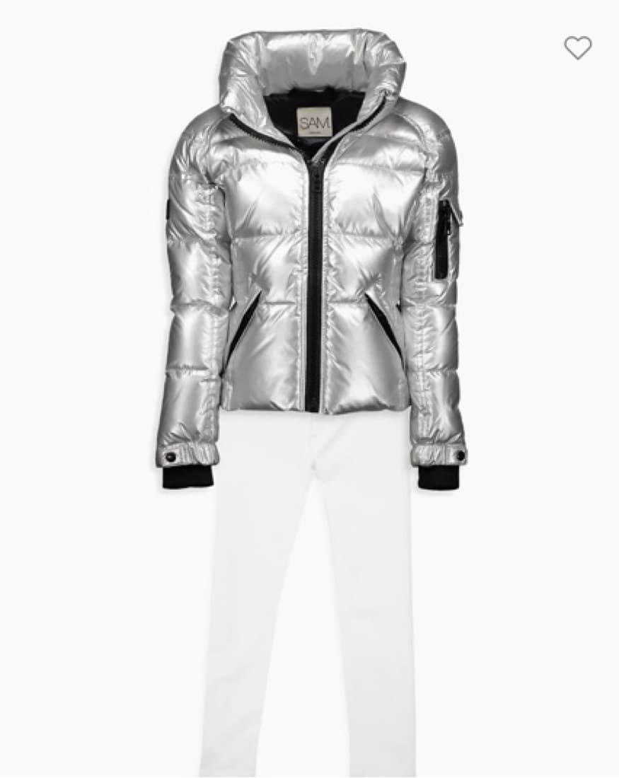 Silver SAM SKI Jacket  - Image 2