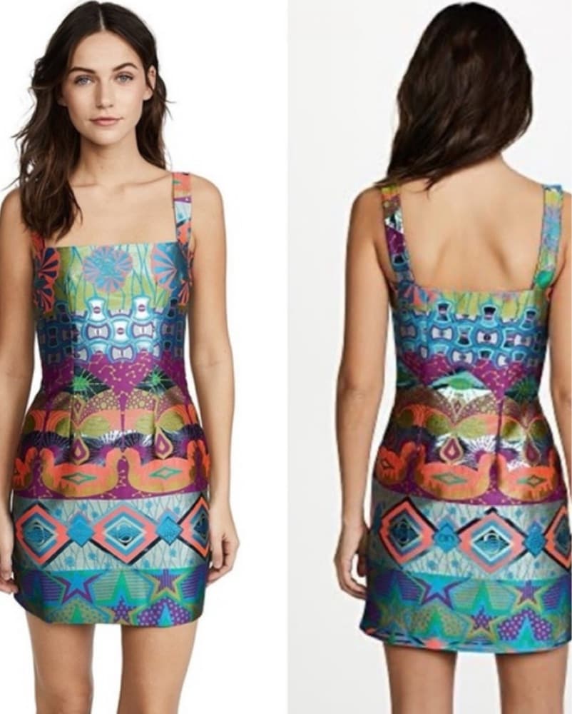 Cynthia Rowley Colorful Mini Dress - Image 2