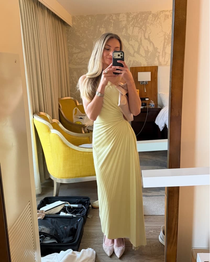 Elegant One-Shoulder Maxi Dress - Image 5
